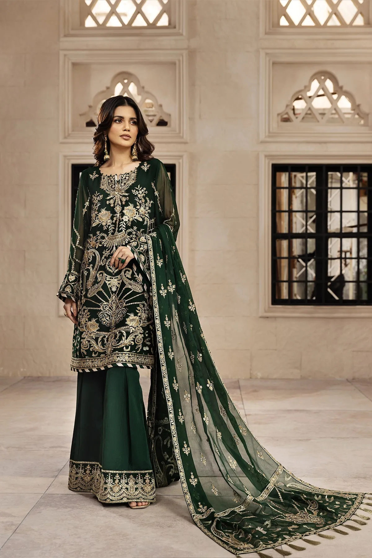 Alizeh Muhtesem Embroidered Festive Chiffon Collection 2022 – Rusen