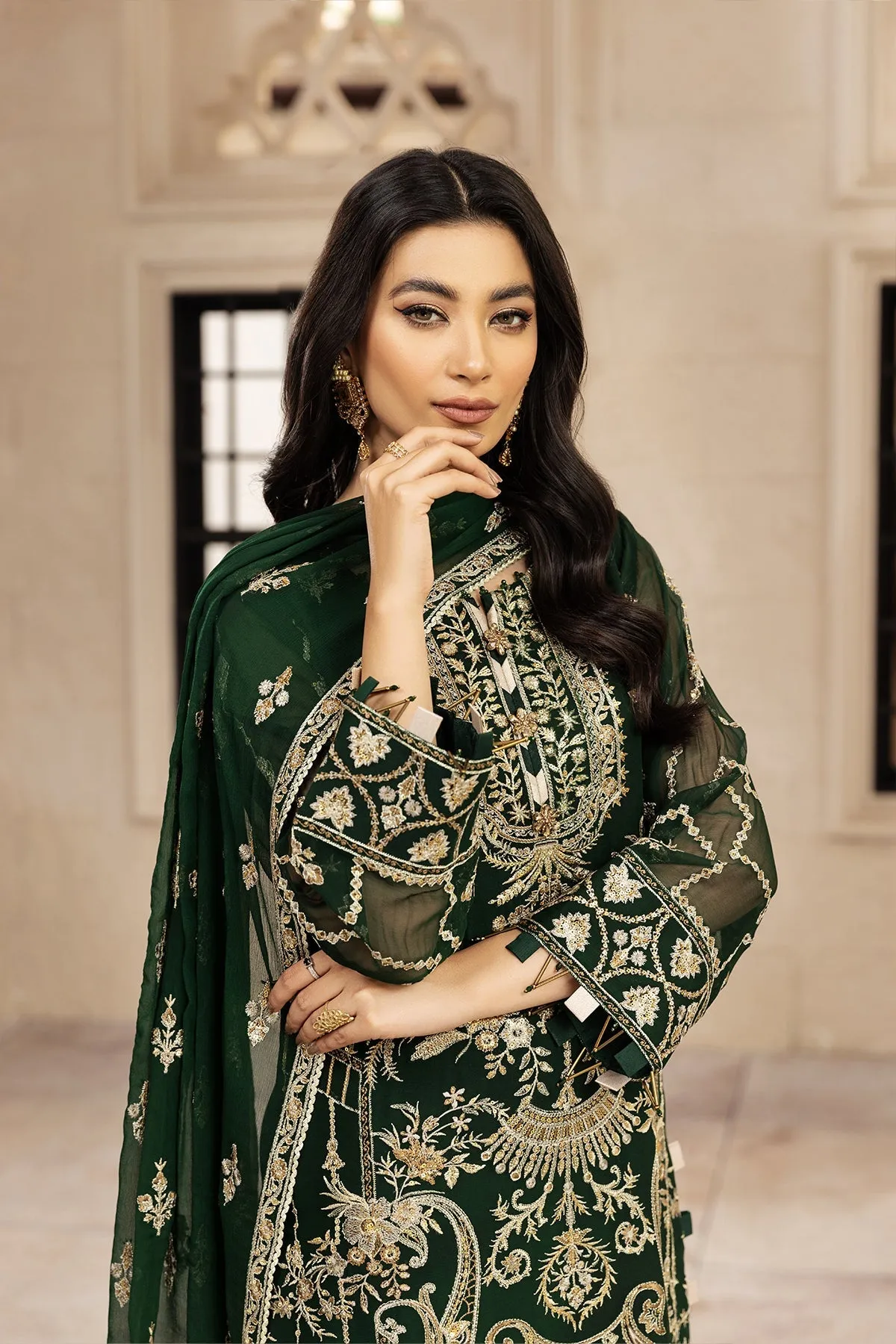 Alizeh Muhtesem Embroidered Festive Chiffon Collection 2022 – Rusen