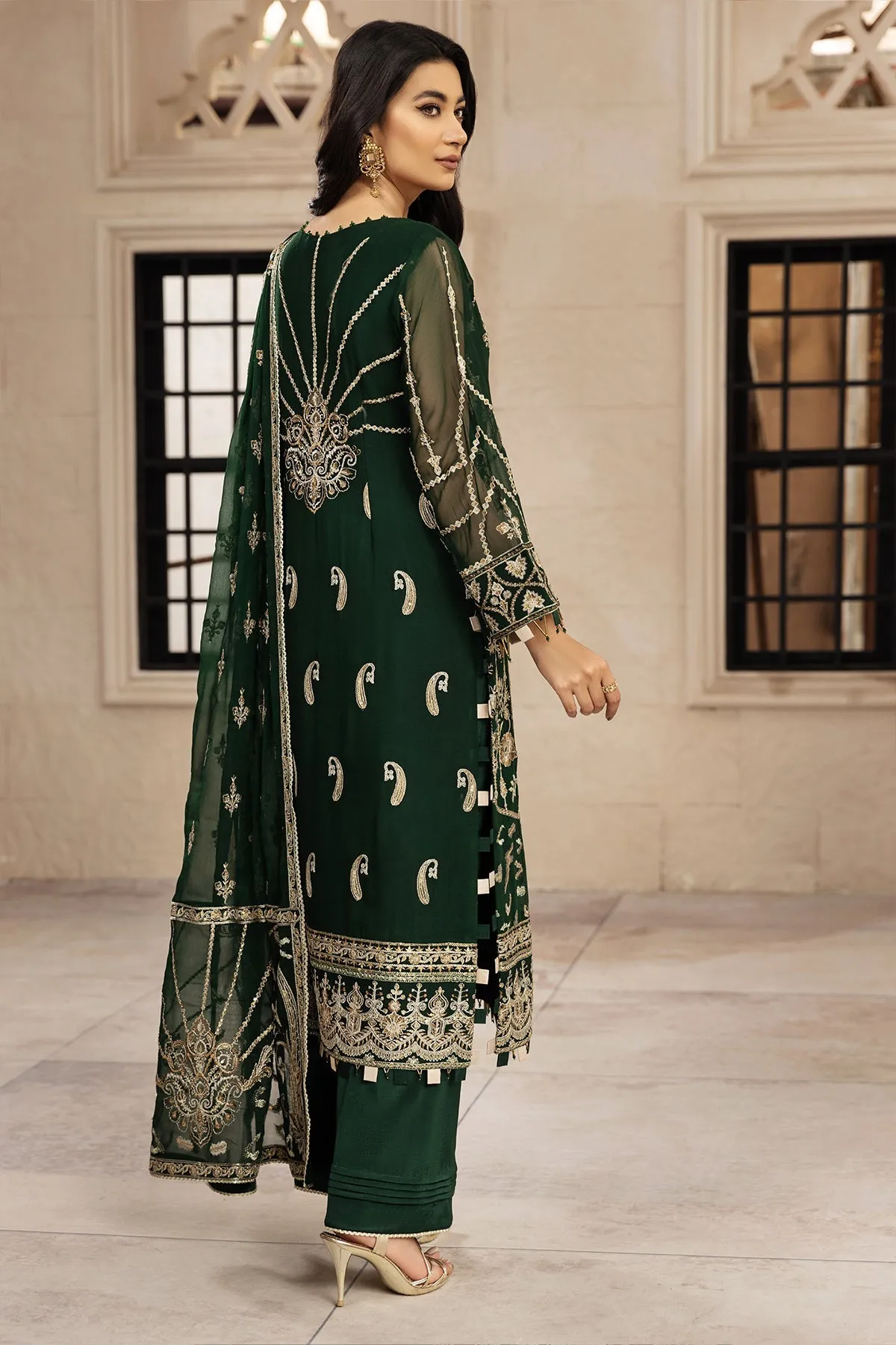 Alizeh Muhtesem Embroidered Festive Chiffon Collection 2022 – Rusen