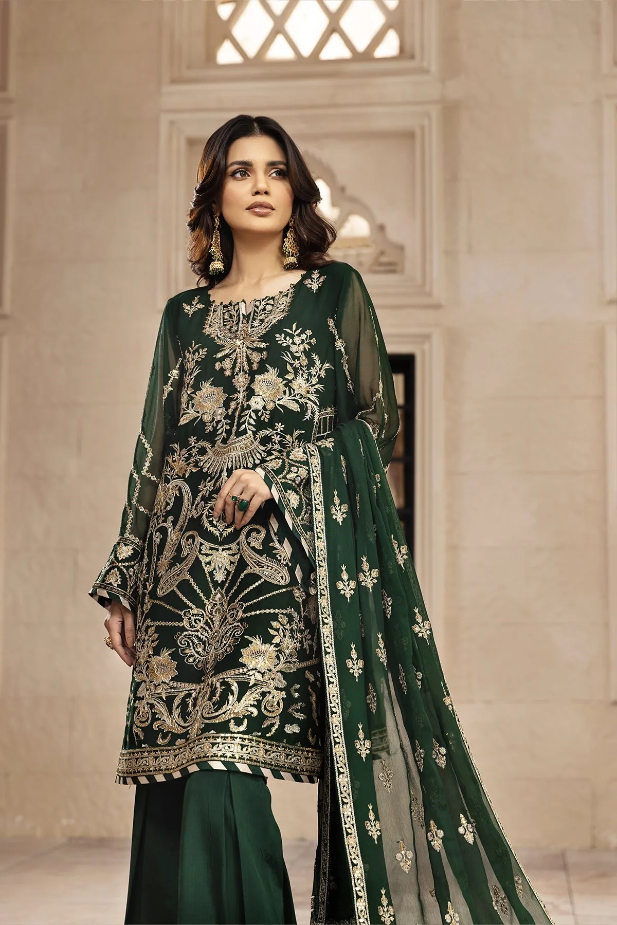 Alizeh Muhtesem Embroidered Festive Chiffon Collection 2022 – Rusen