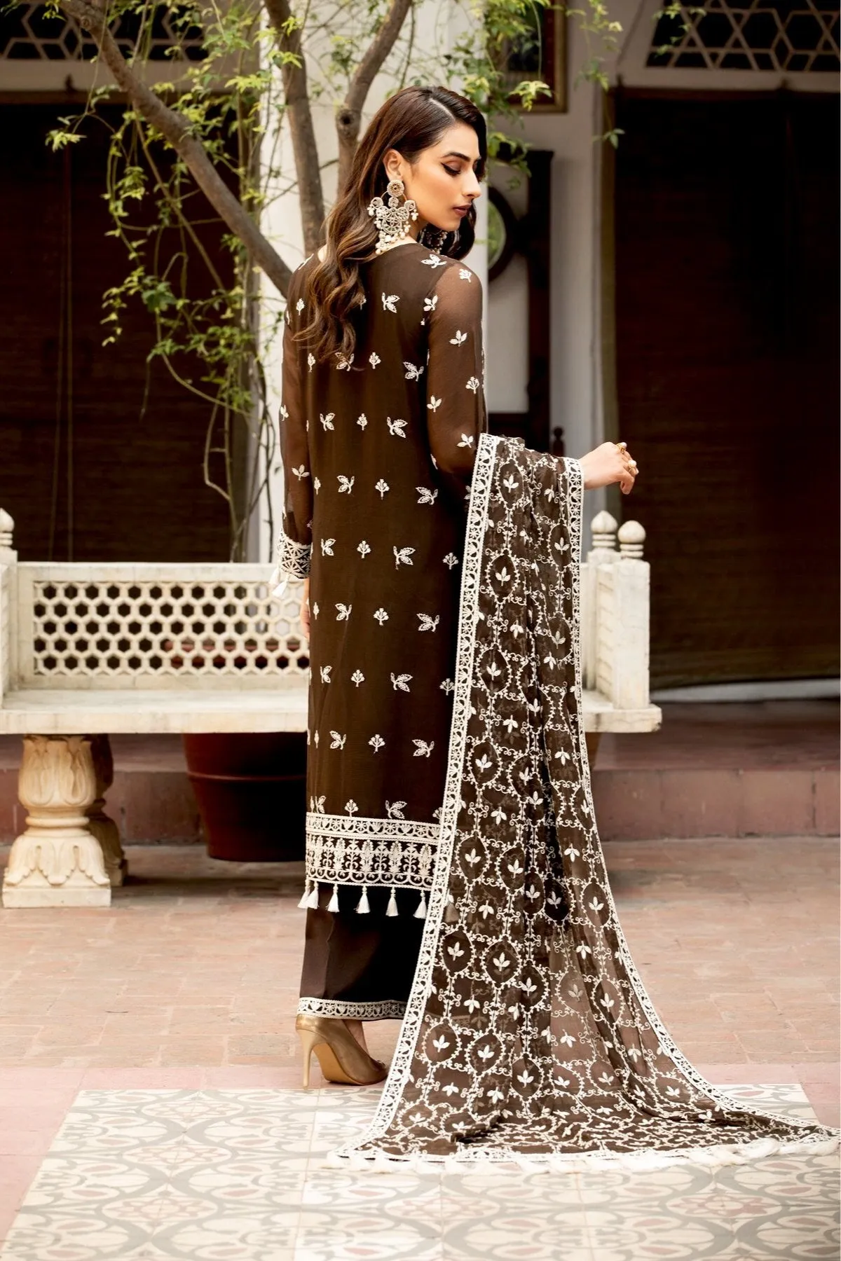 Alizeh Shahtaj Festive Embroidered Chiffon Collection '21 – Naqsh