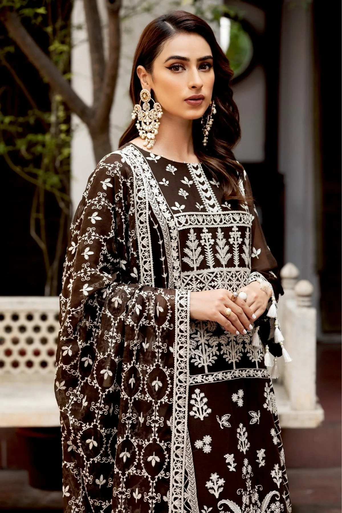 Alizeh Shahtaj Festive Embroidered Chiffon Collection '21 – Naqsh