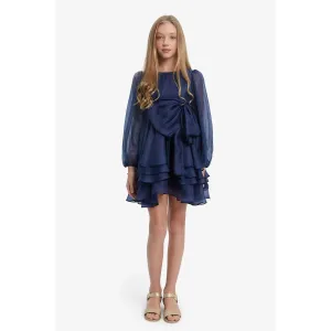 Bardot Junior - Enya Organza Mini Dress - Navy