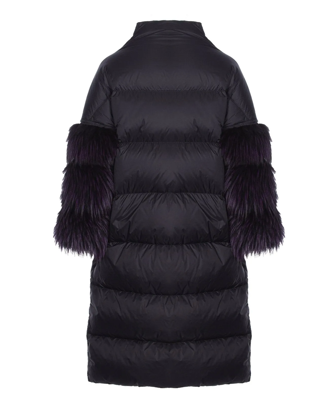 Black Long Puffer Coat