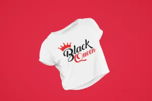 Black Queen Women’s Crop Tee