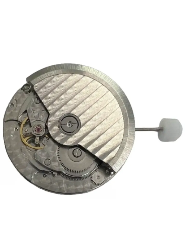Chinese Automatic Mechanical Watch Movement Calendar 2BA0 4Hands, Second Hand at 6:00 Overall Height 8.1mm