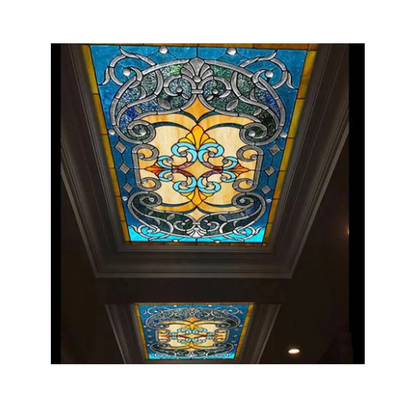 Chinese factory stained glass window decorations