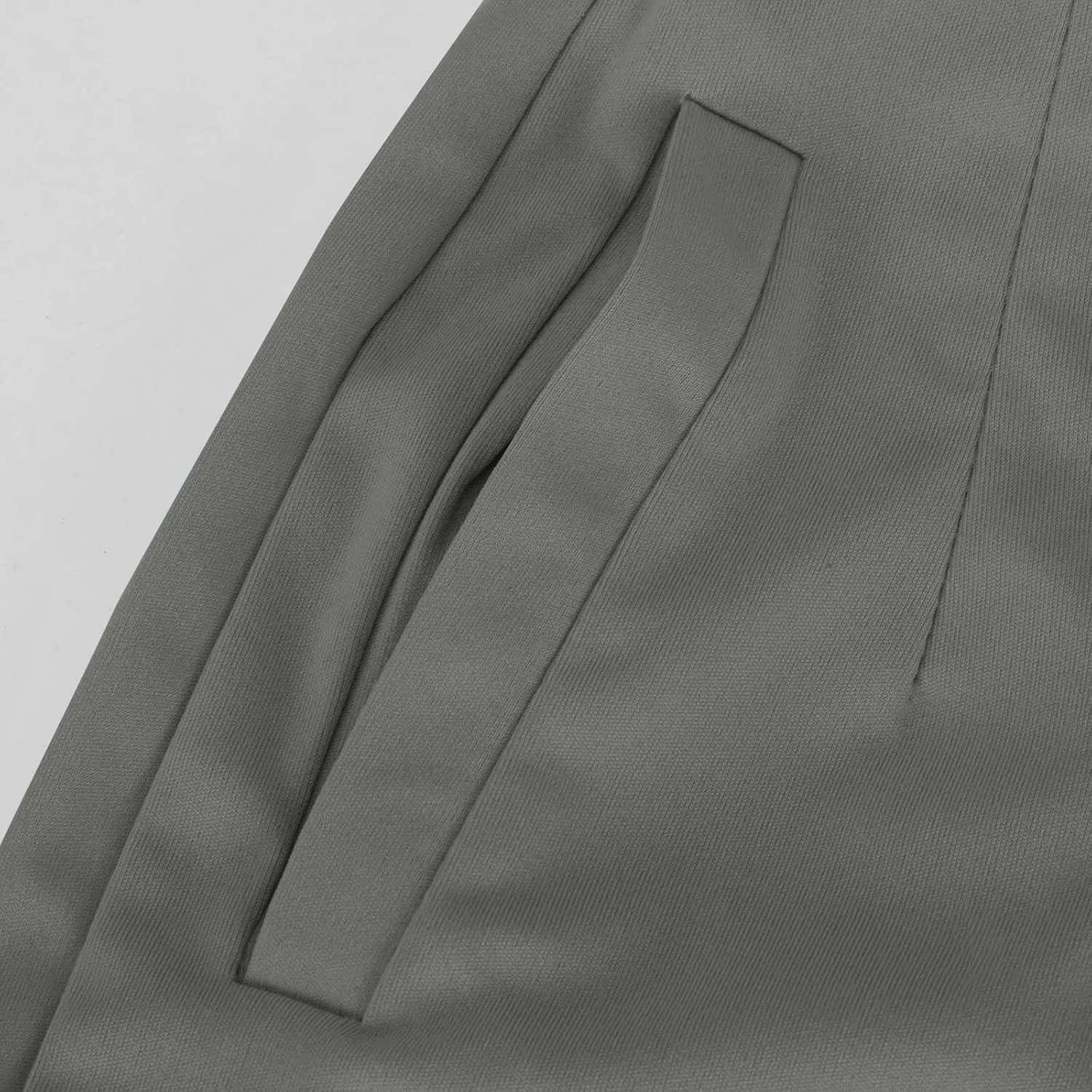 Cropped Pants for Women High Waisted Pull On Dress Capri Pants Slim Straight Leg Stretchy Waist Capris Trousers Pants