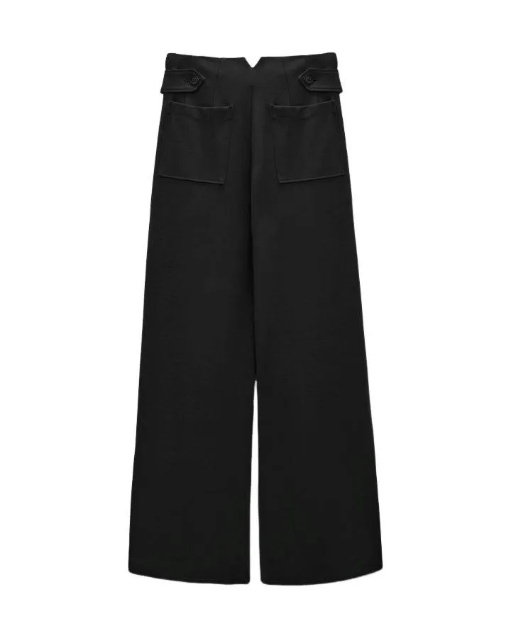 Dorothee Schumacher Emotional Essence Wide Leg Pants Black