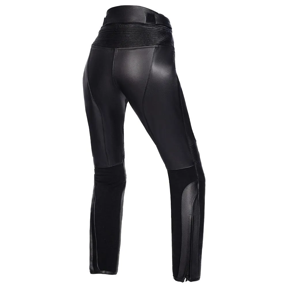 Eclipse Black Women's Motorcycle Leather Pants