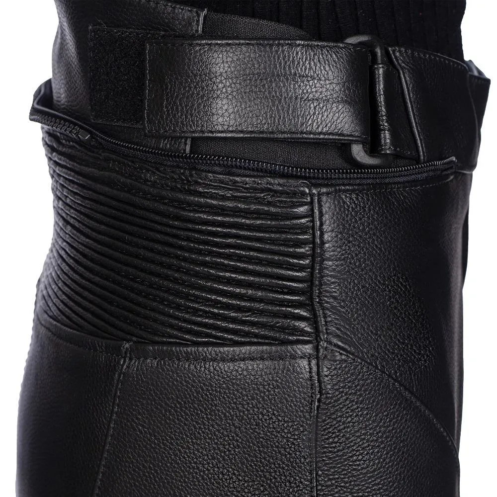 Eclipse Black Women's Motorcycle Leather Pants