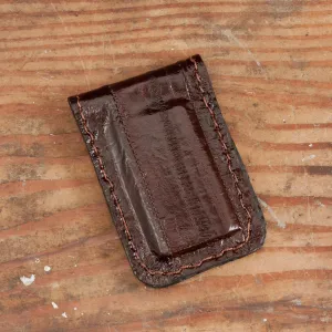 Eel Brown Cash Clip
