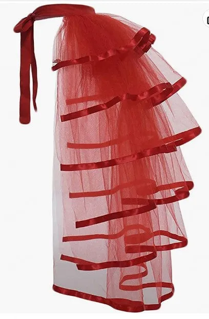 Ethereal Elegance Ruffle Skirt