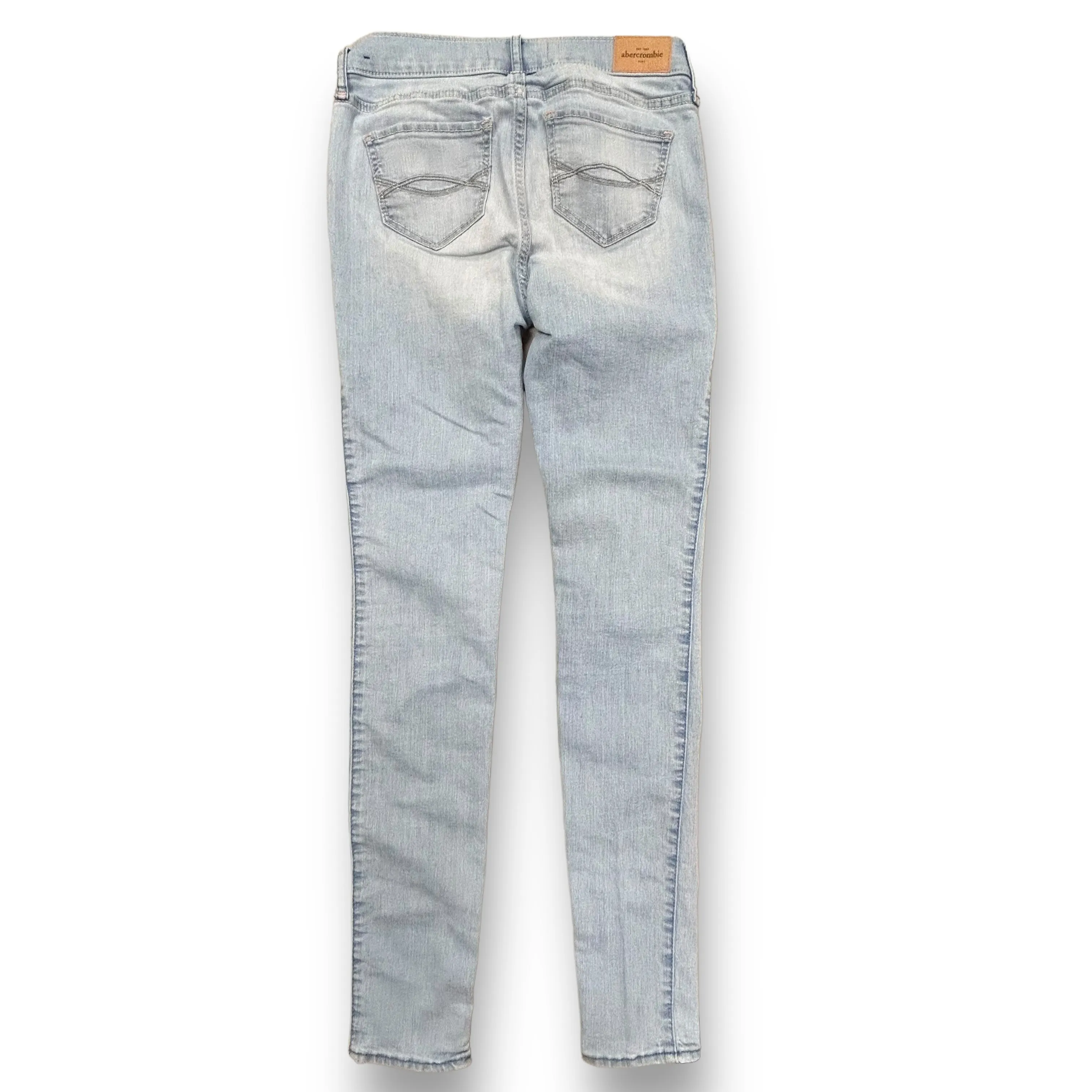 Girls Abercrombie Size 16 Slim Light Blue Skinny Jeans