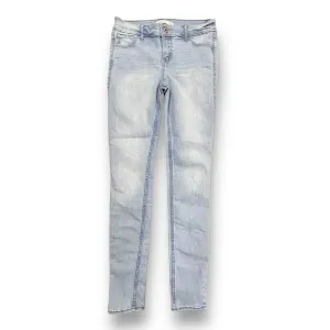Girls Abercrombie Size 16 Slim Light Blue Skinny Jeans