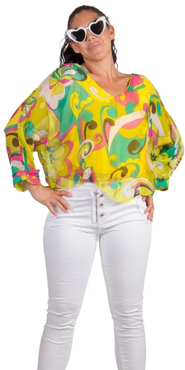 Groovy Print Isabetta Top