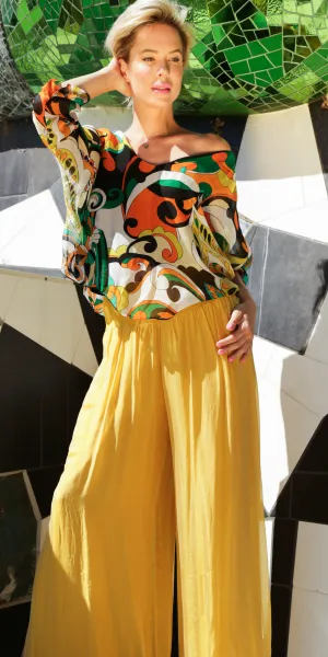 Groovy Print Isabetta Top