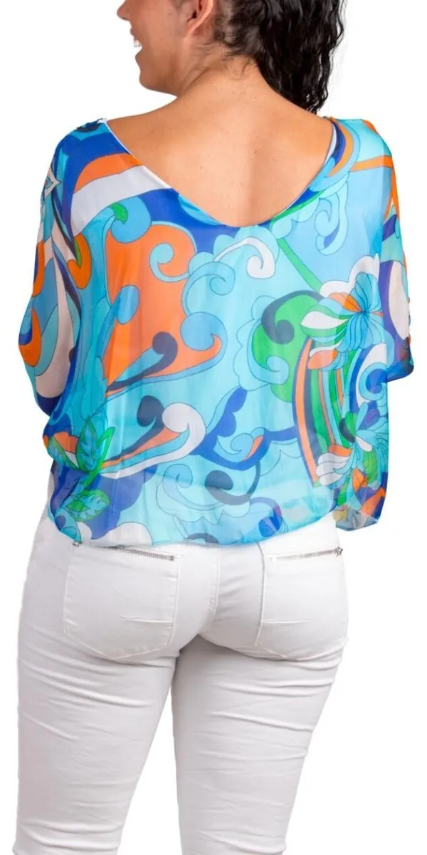 Groovy Print Isabetta Top