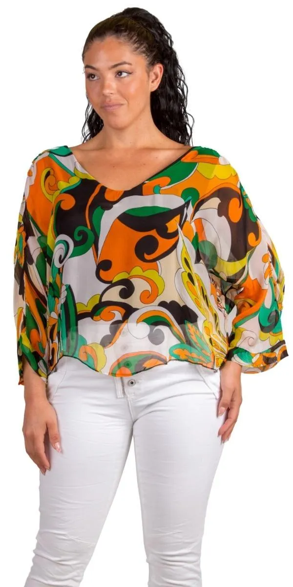 Groovy Print Isabetta Top