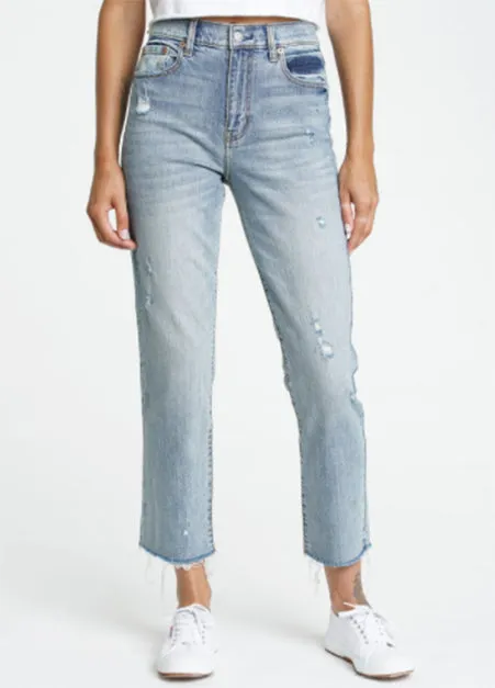 High Rise Flirt Straight Up Jeans