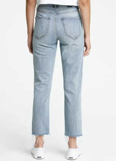 High Rise Flirt Straight Up Jeans