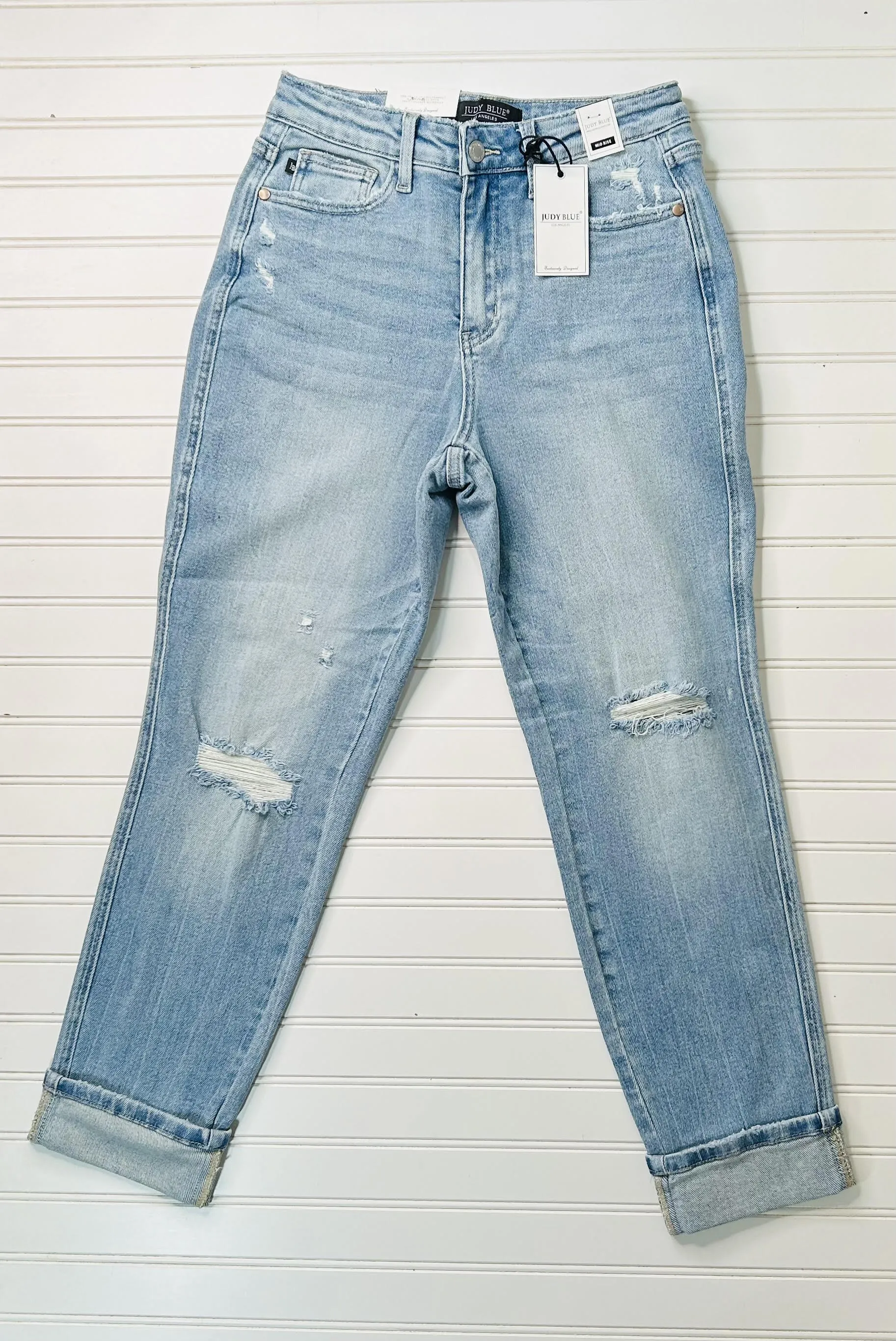 Judy Blue Americana Cuff Jean