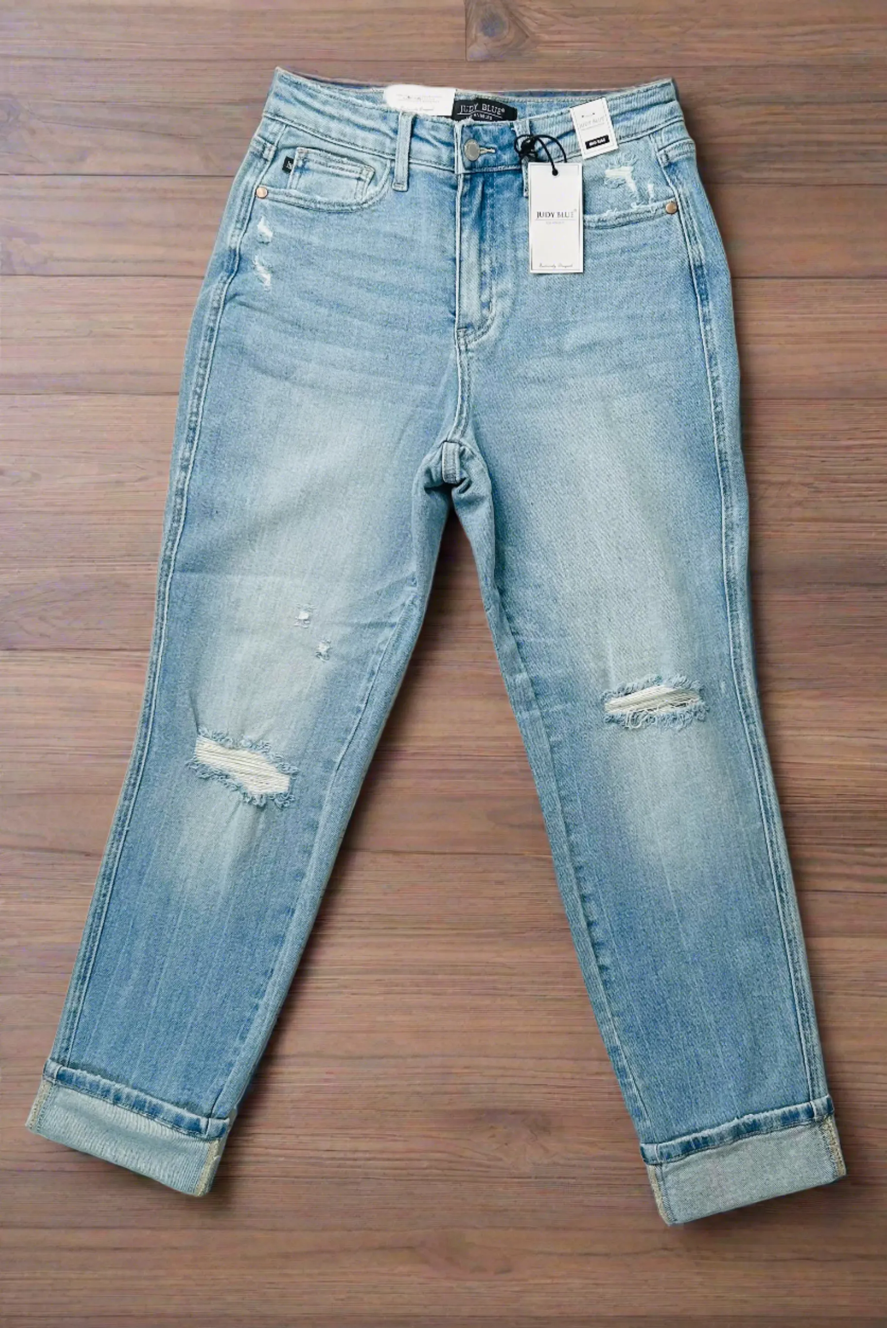 Judy Blue Americana Cuff Jean