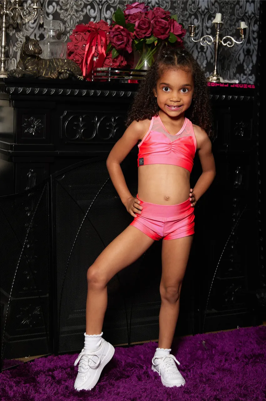 Kandi Kouture | Miraj Bra Top | Coral Crush
