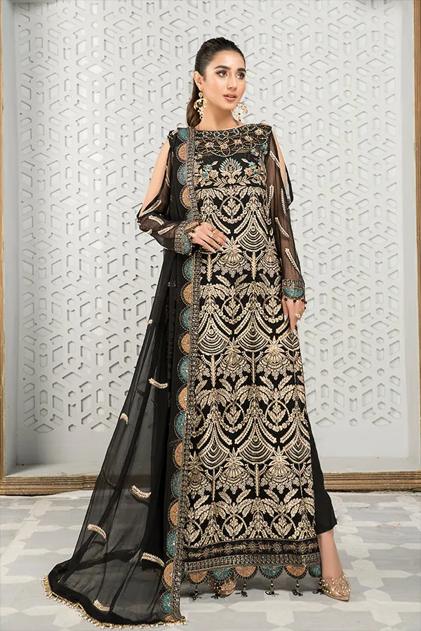 La Fleur By Maryam's Luxury Chiffon Collection – D-31 Serenity