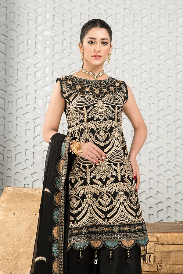 La Fleur By Maryam's Luxury Chiffon Collection – D-31 Serenity