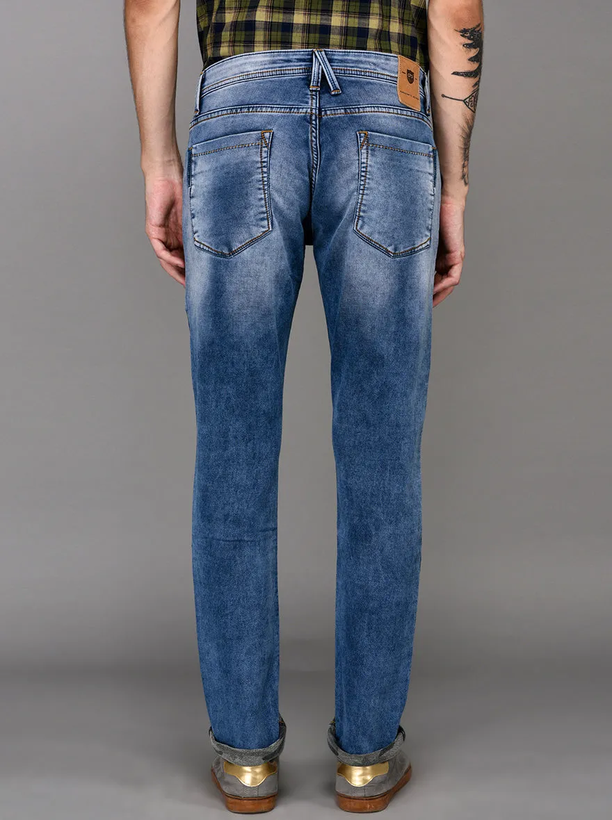 Light Blue Slim Fit Jeans | JadeBlue