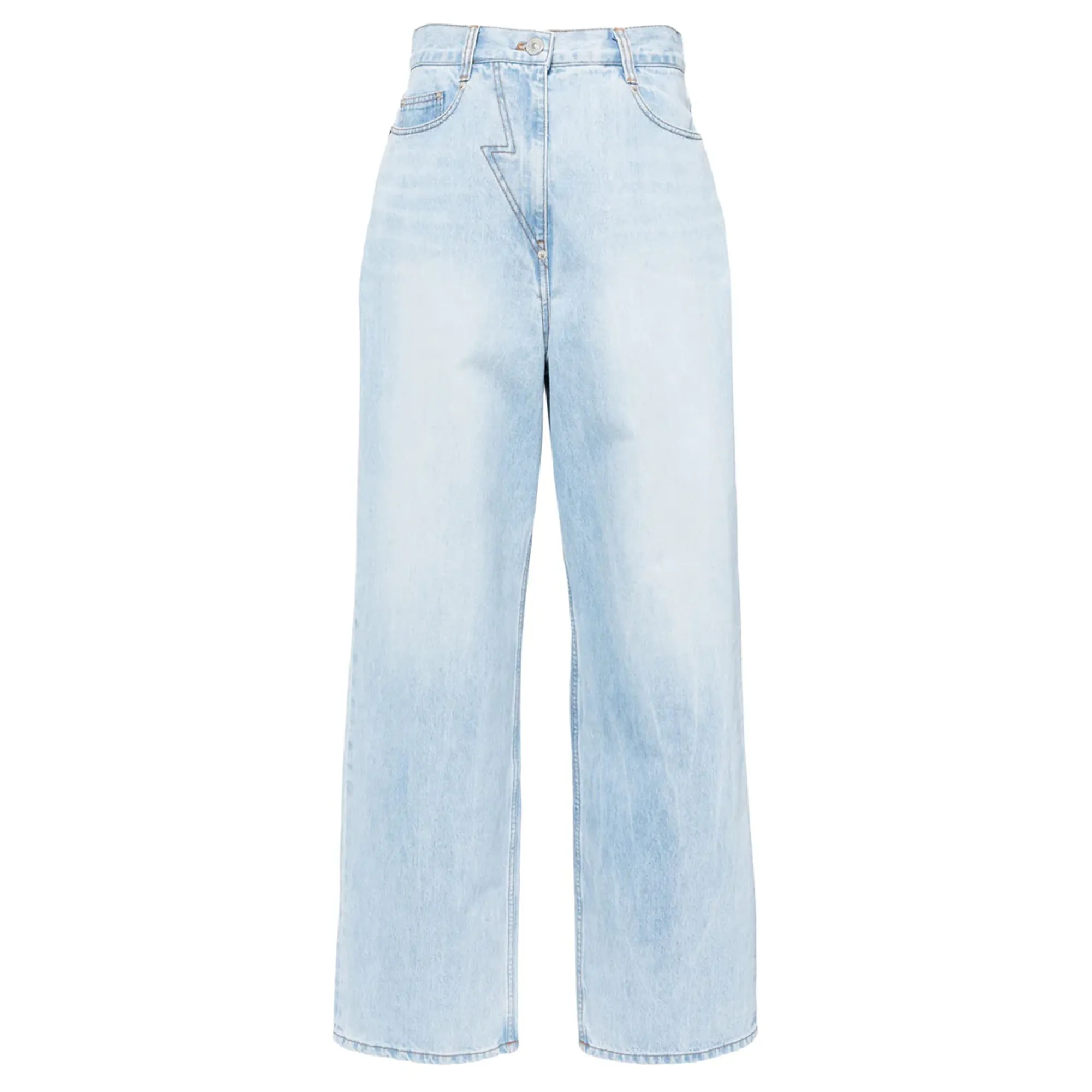 Light Blue Zero Straight Jeans