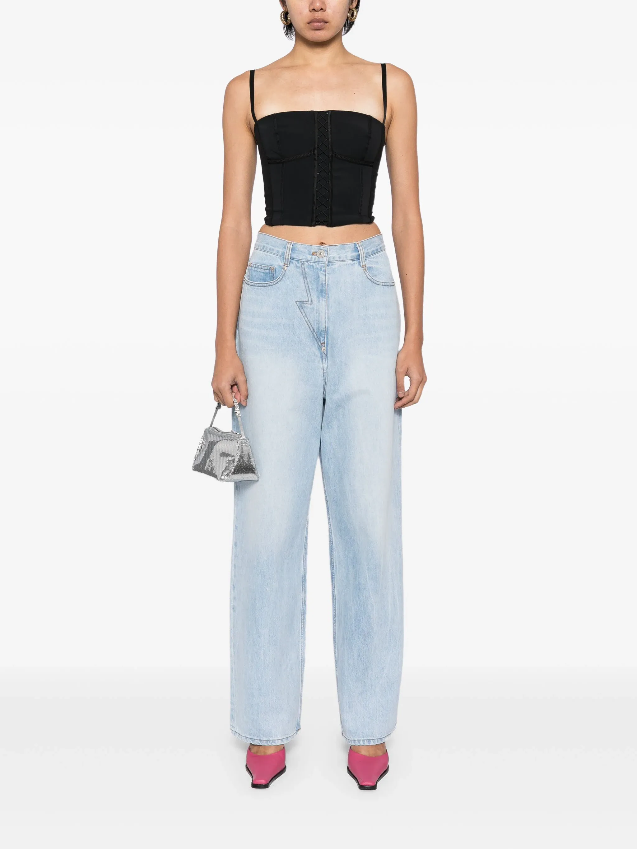 Light Blue Zero Straight Jeans