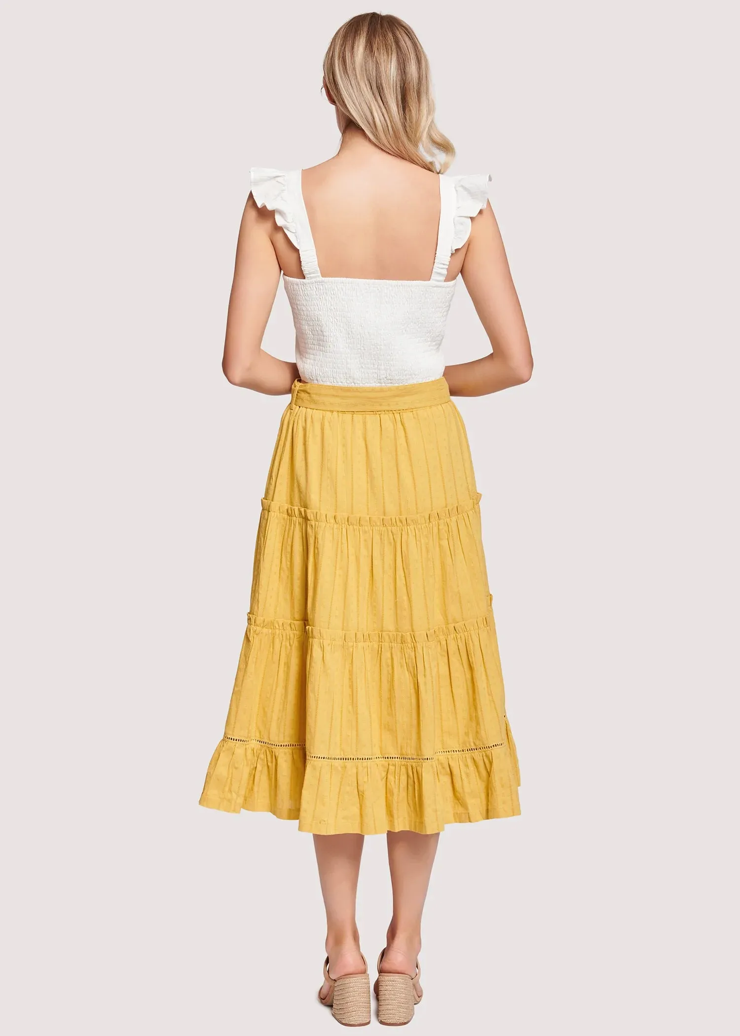 Lost   Wander White Wandering Free Crop Top