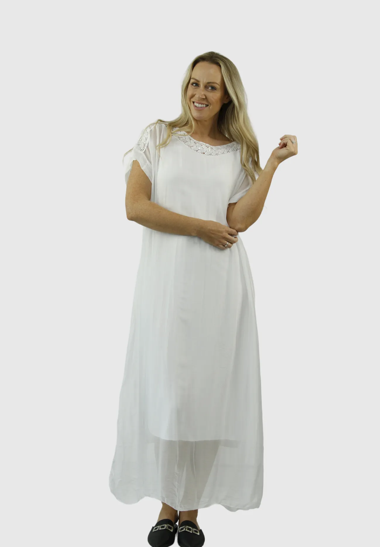 MADELINE Silk dress