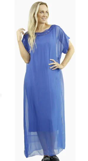 MADELINE Silk dress