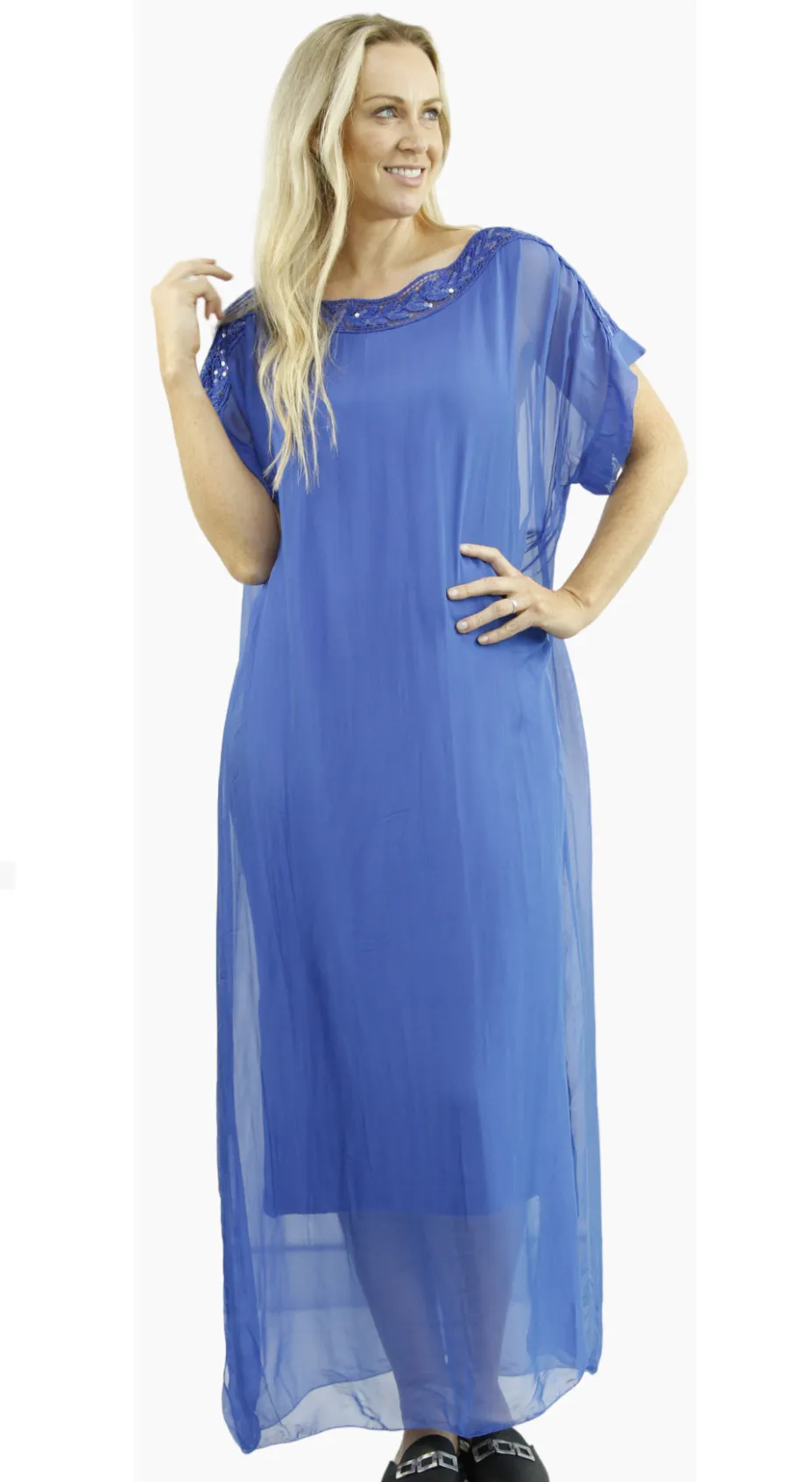 MADELINE Silk dress