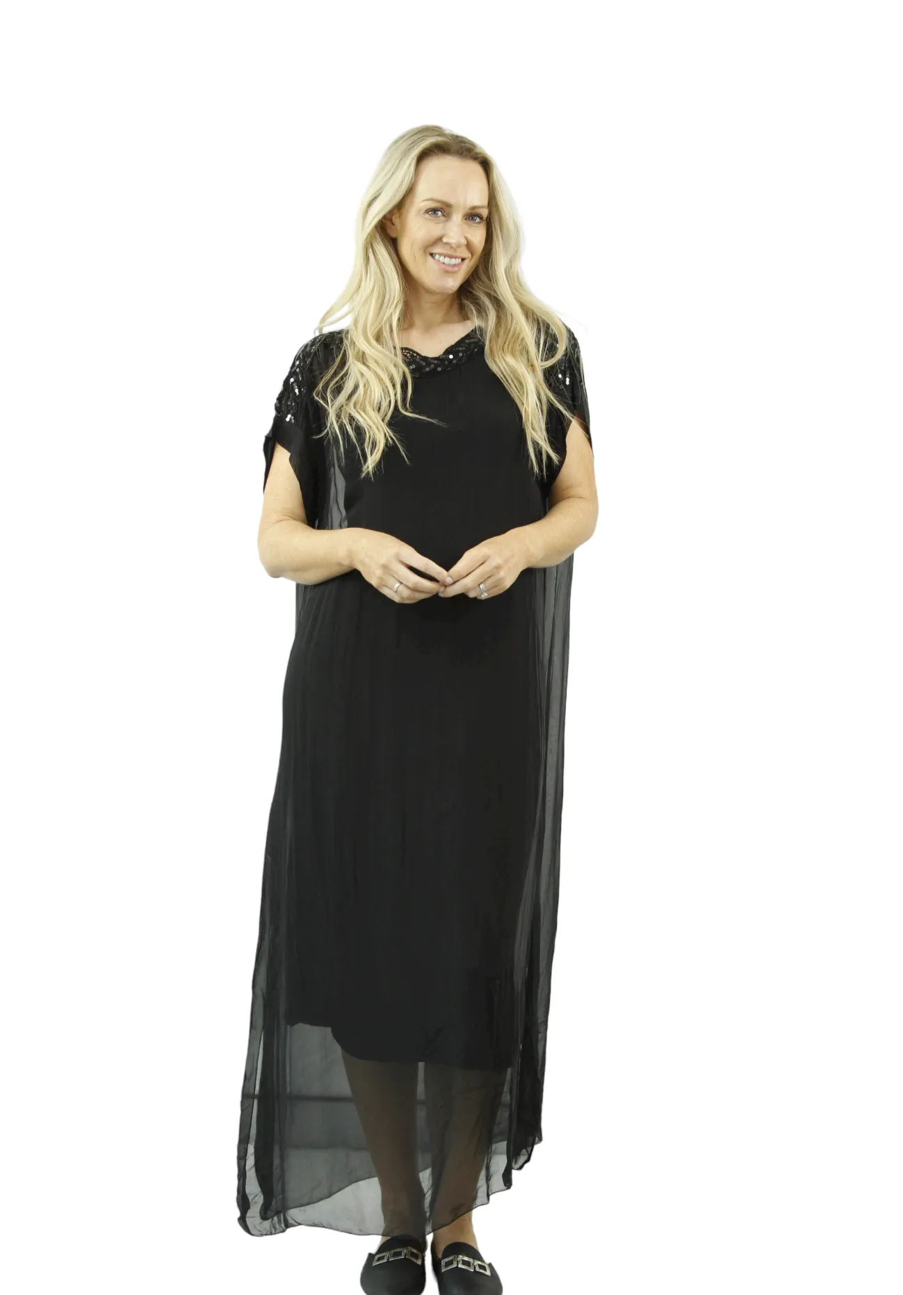MADELINE Silk dress