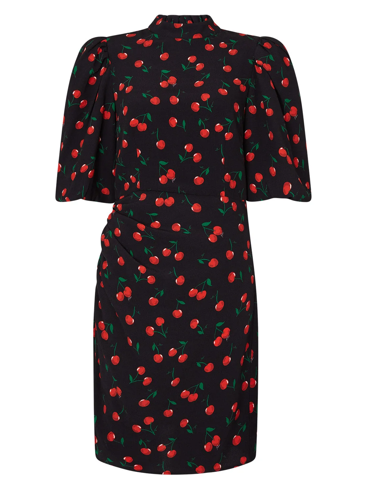 Maisie Black Cherry Mini Dress
