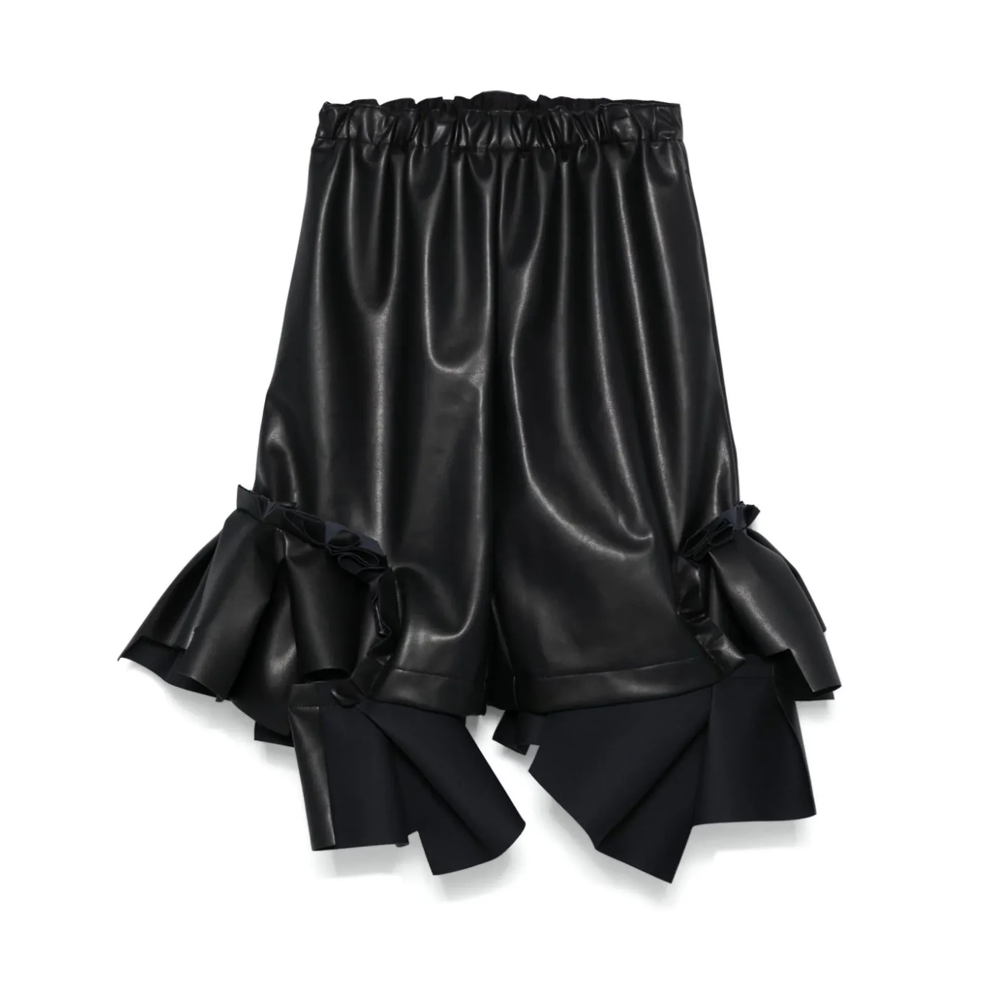 Matt Fake Leather Pants