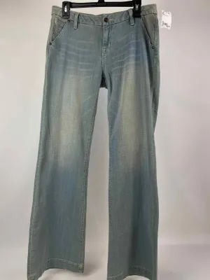 Miss Me Women Size 30 light blue Wide Leg Jeans