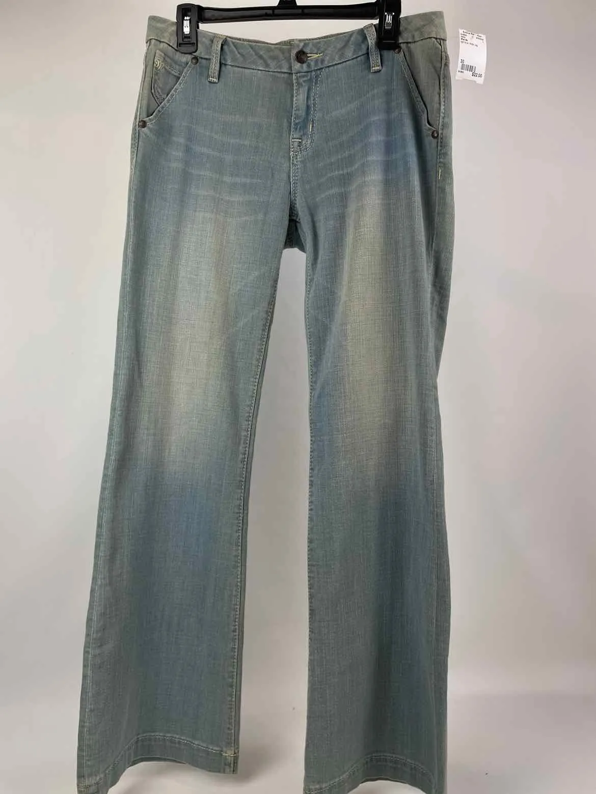 Miss Me Women Size 30 light blue Wide Leg Jeans