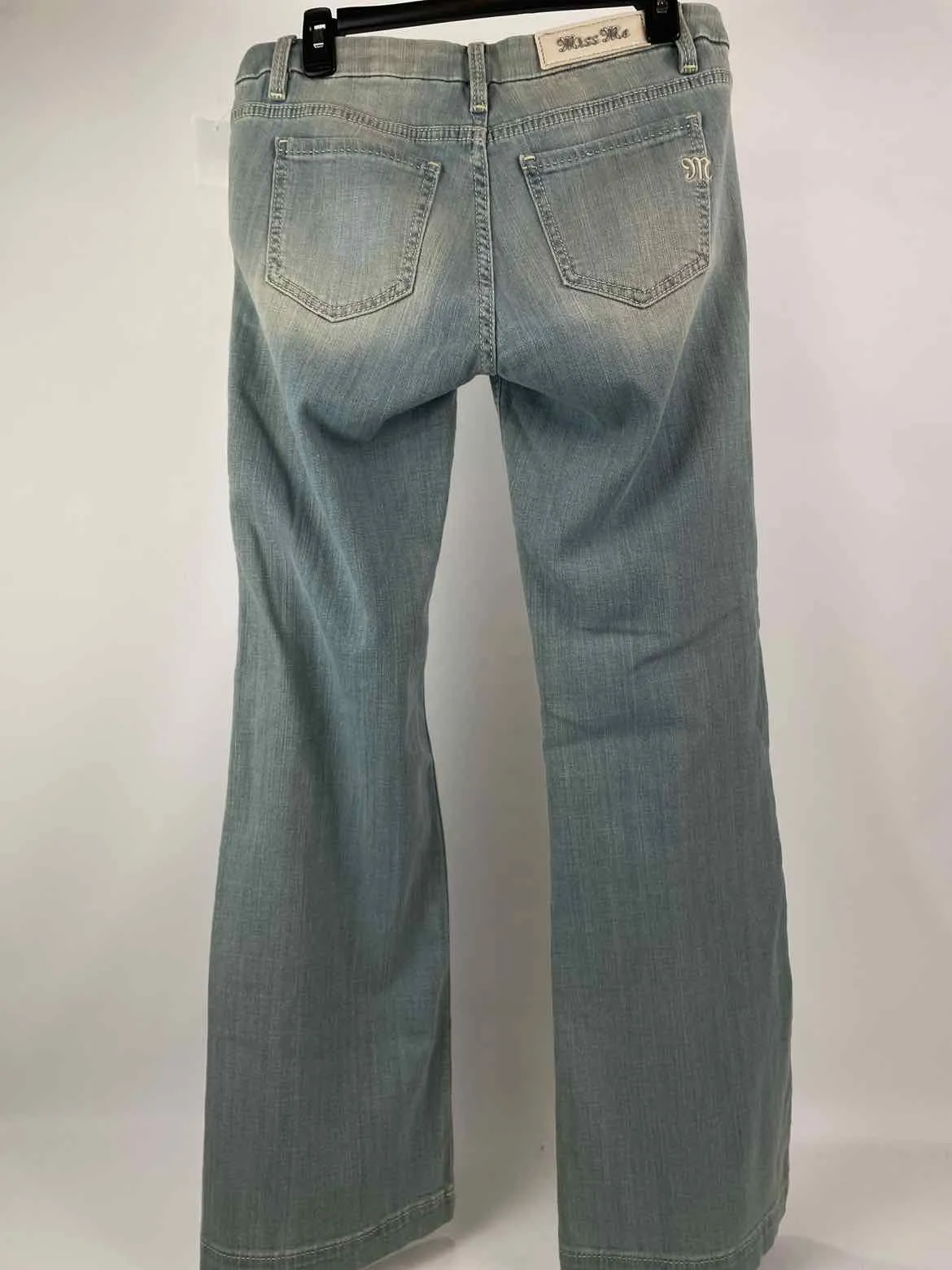 Miss Me Women Size 30 light blue Wide Leg Jeans
