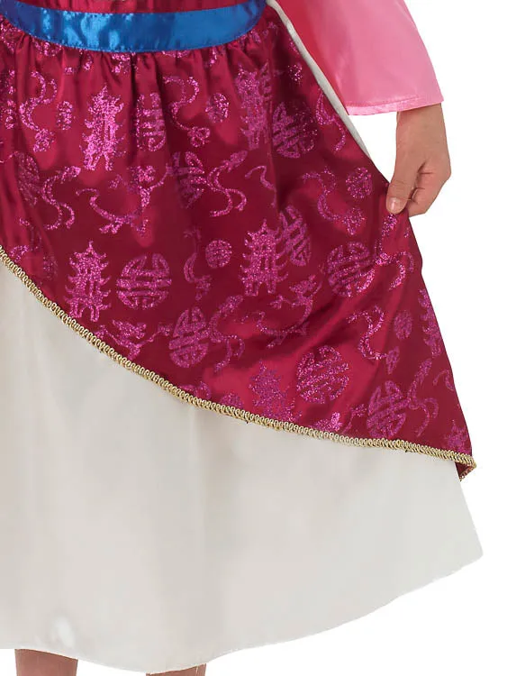 MULAN SHIMMER DELUXE COSTUME, CHILD
