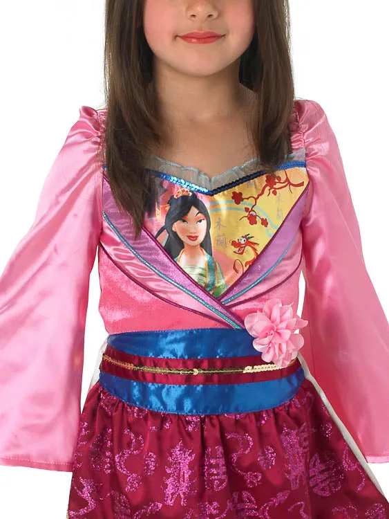 MULAN SHIMMER DELUXE COSTUME, CHILD