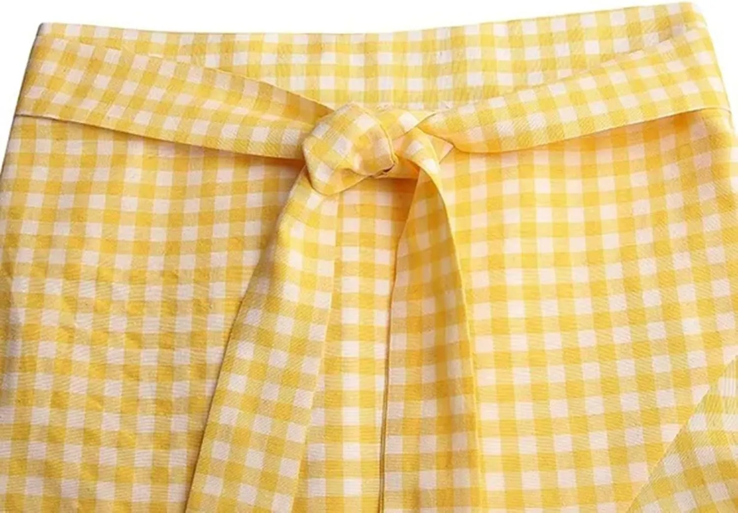 Plaid Mermaid Maxi Skirt for Women Asymmetrical Tied High Waist Ruffle Hem Skirts Casual Fashion Vintage Swing Skirt