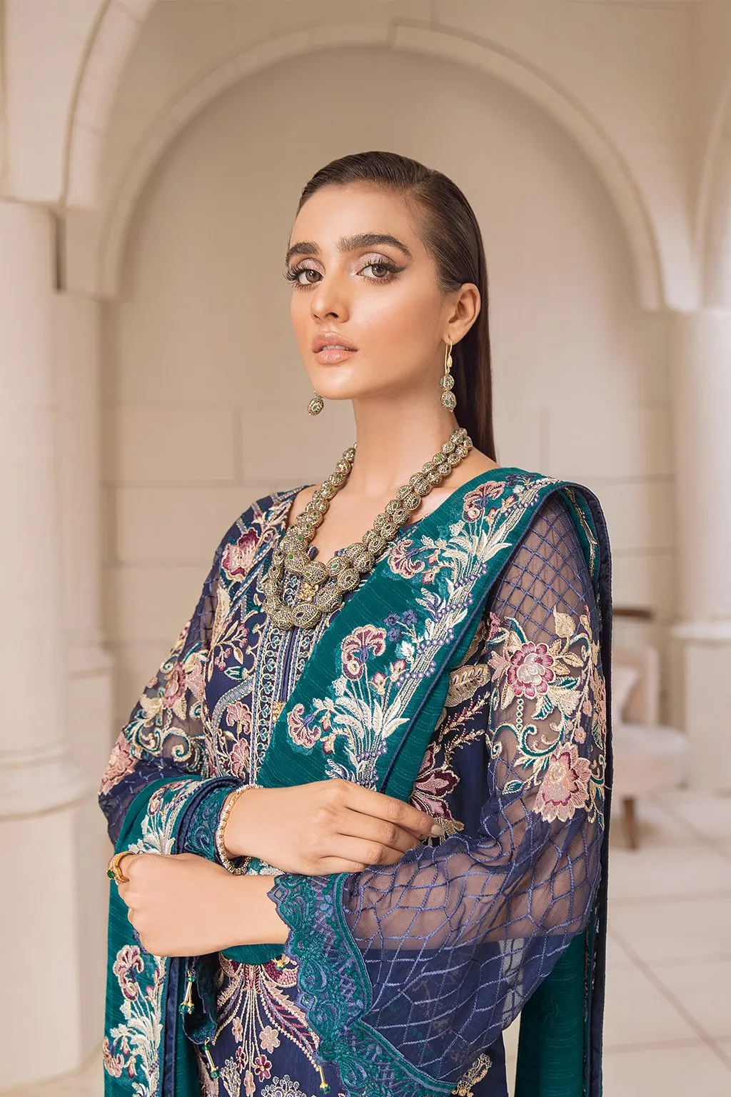 Ramsha Chevron Chiffon Collection Vol-4 – A-403