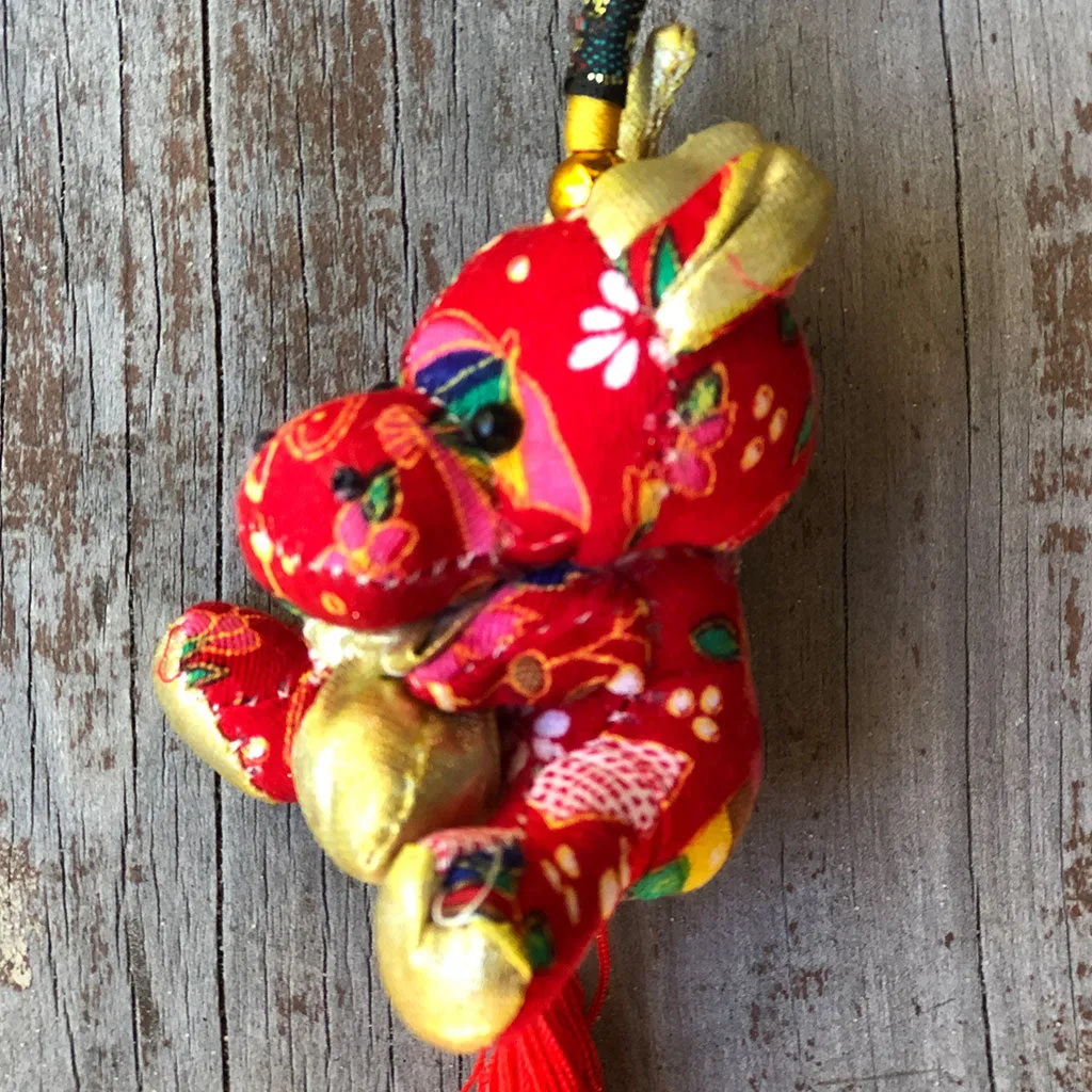SALE - Printed Cow - Chinese Hanging Decoration cow/ox