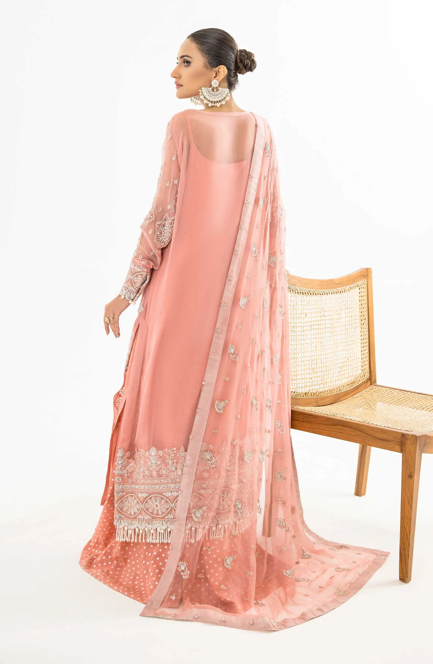 Shamrock by Maryum N Maria - Noor e Nazar Formal Chiffon Collection – Bahar (SFD-0085)