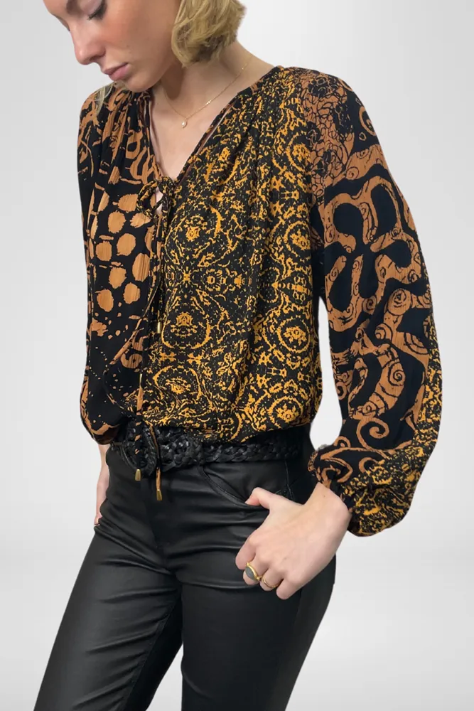 Spliced Blouse By Pixi Carnival
